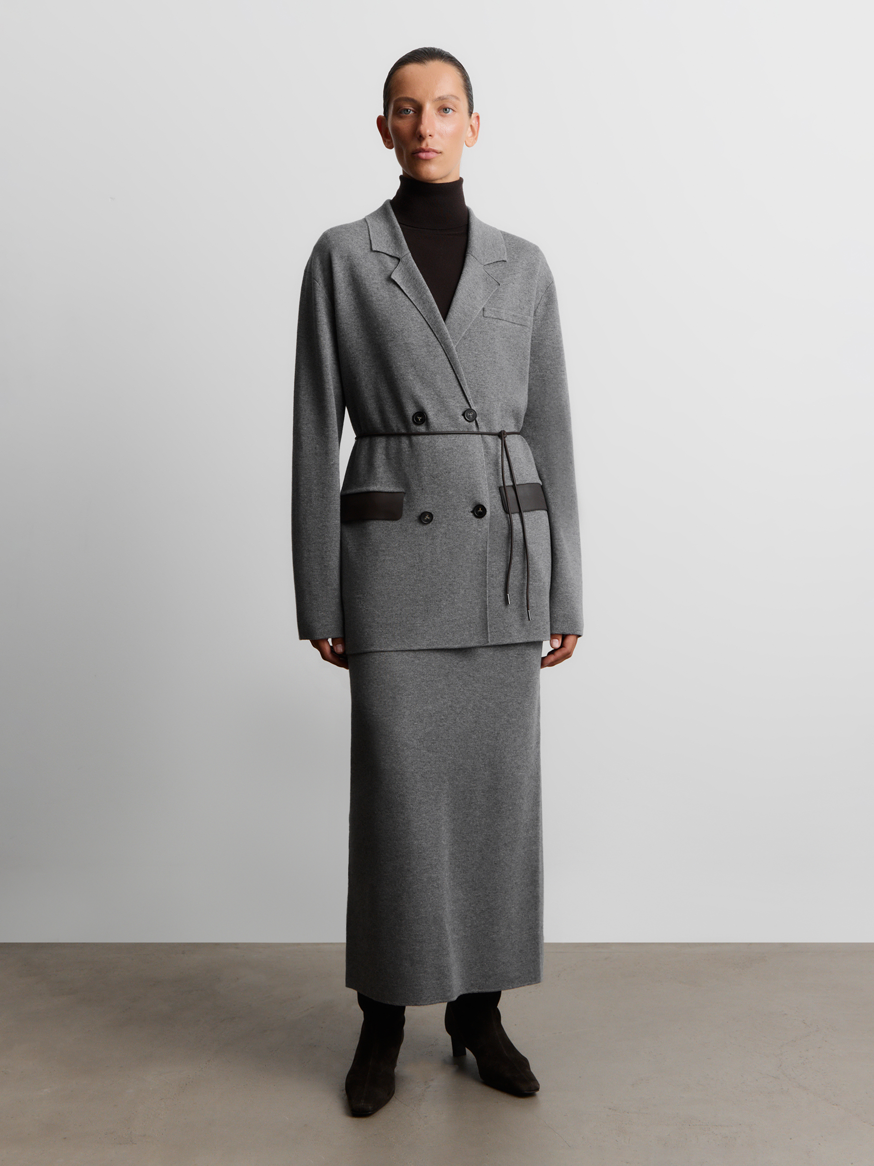 Юбка из шерсти и хлопка 12 STOREEZ 19000₽