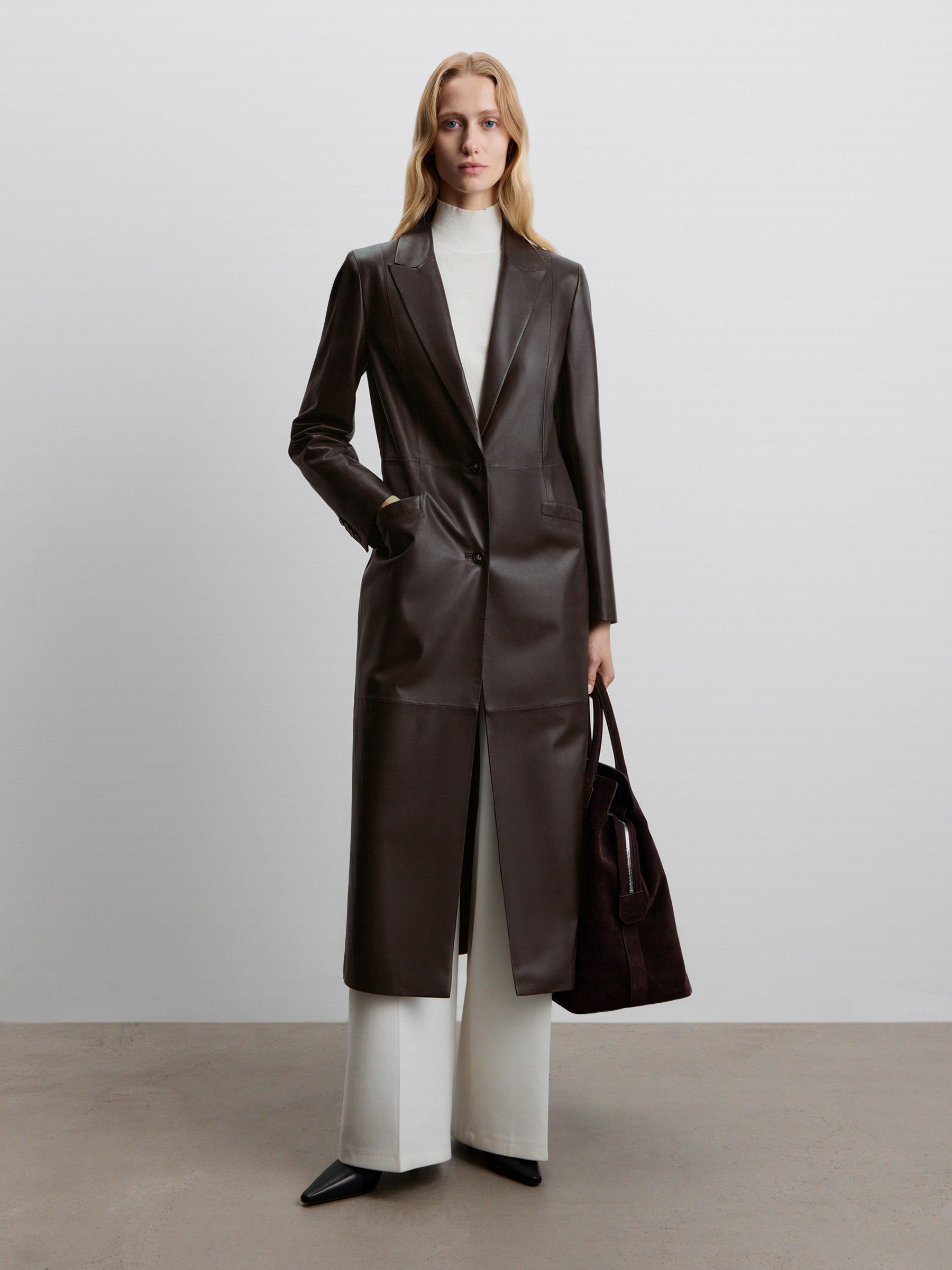 Тренч Supernova из кожи 12 STOREEZ 150000₽