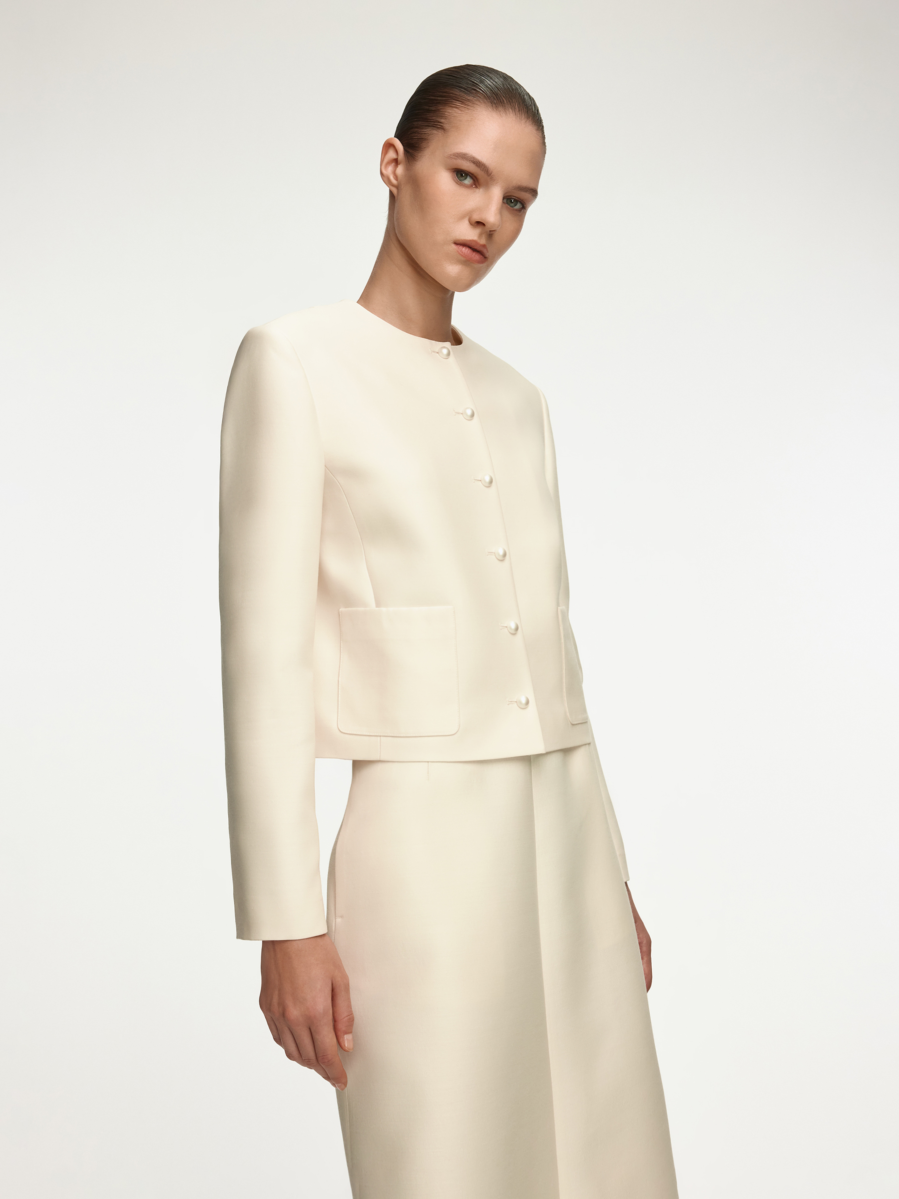 Жакет Sofia из шерсти и шелка 12 STOREEZ 45000₽