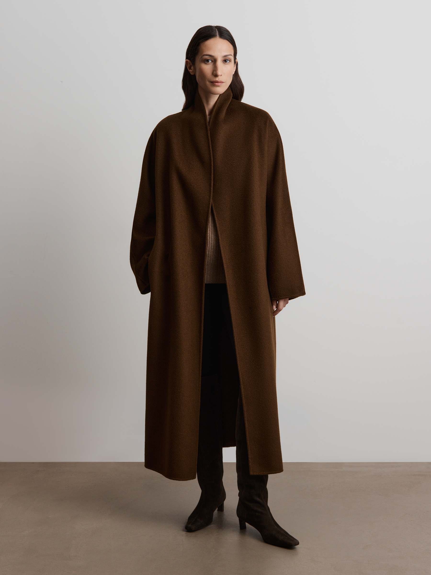 Пальто-халат из кашемира 12 STOREEZ 159000₽