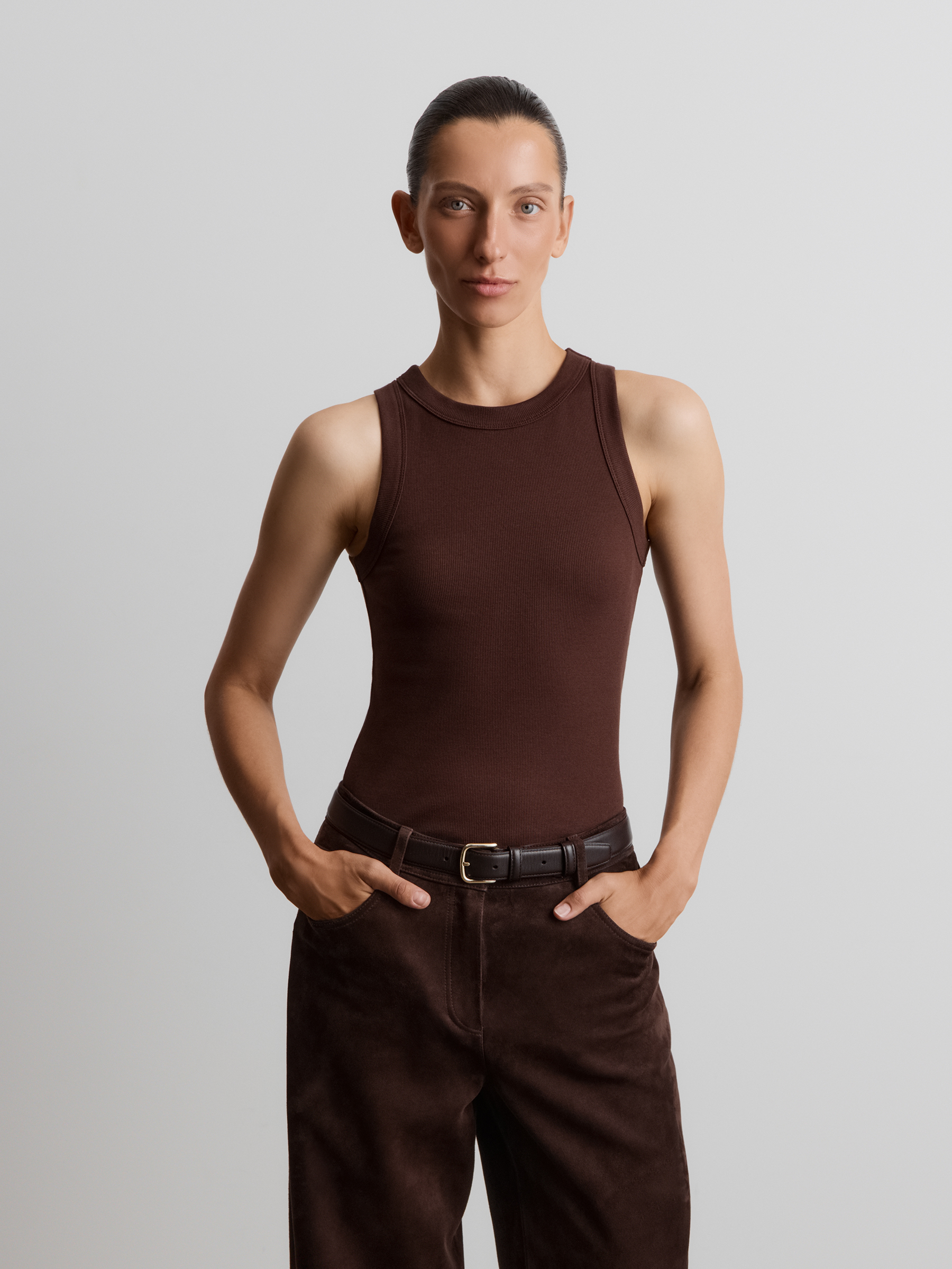 Майка в рубчик 12 STOREEZ 3800₽