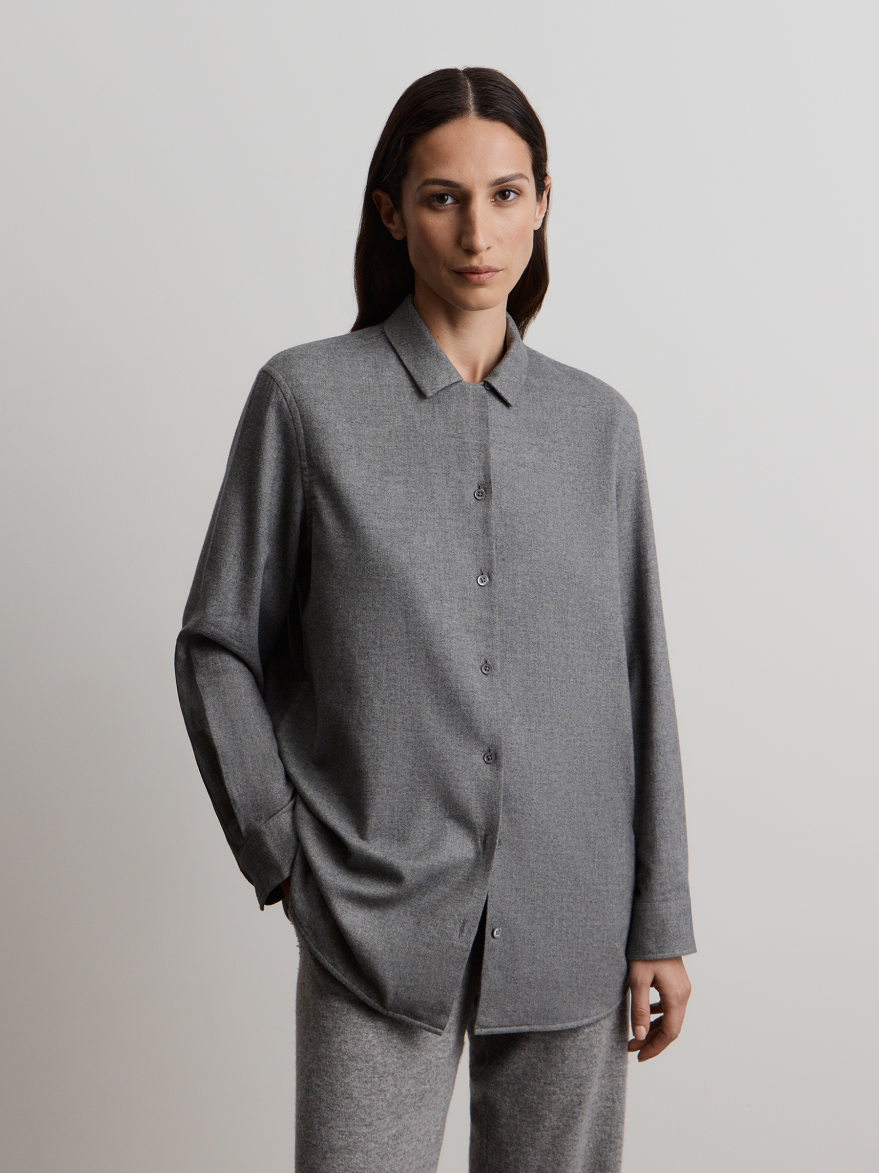 Рубашка из итальянского хлопка 12 STOREEZ 19000₽