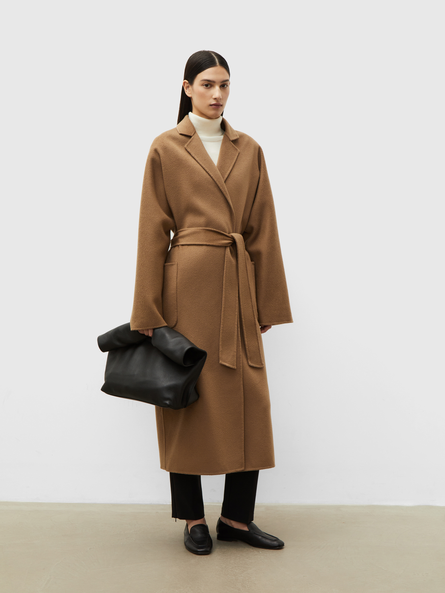 Пальто-халат из кашемира 12 STOREEZ 159000₽