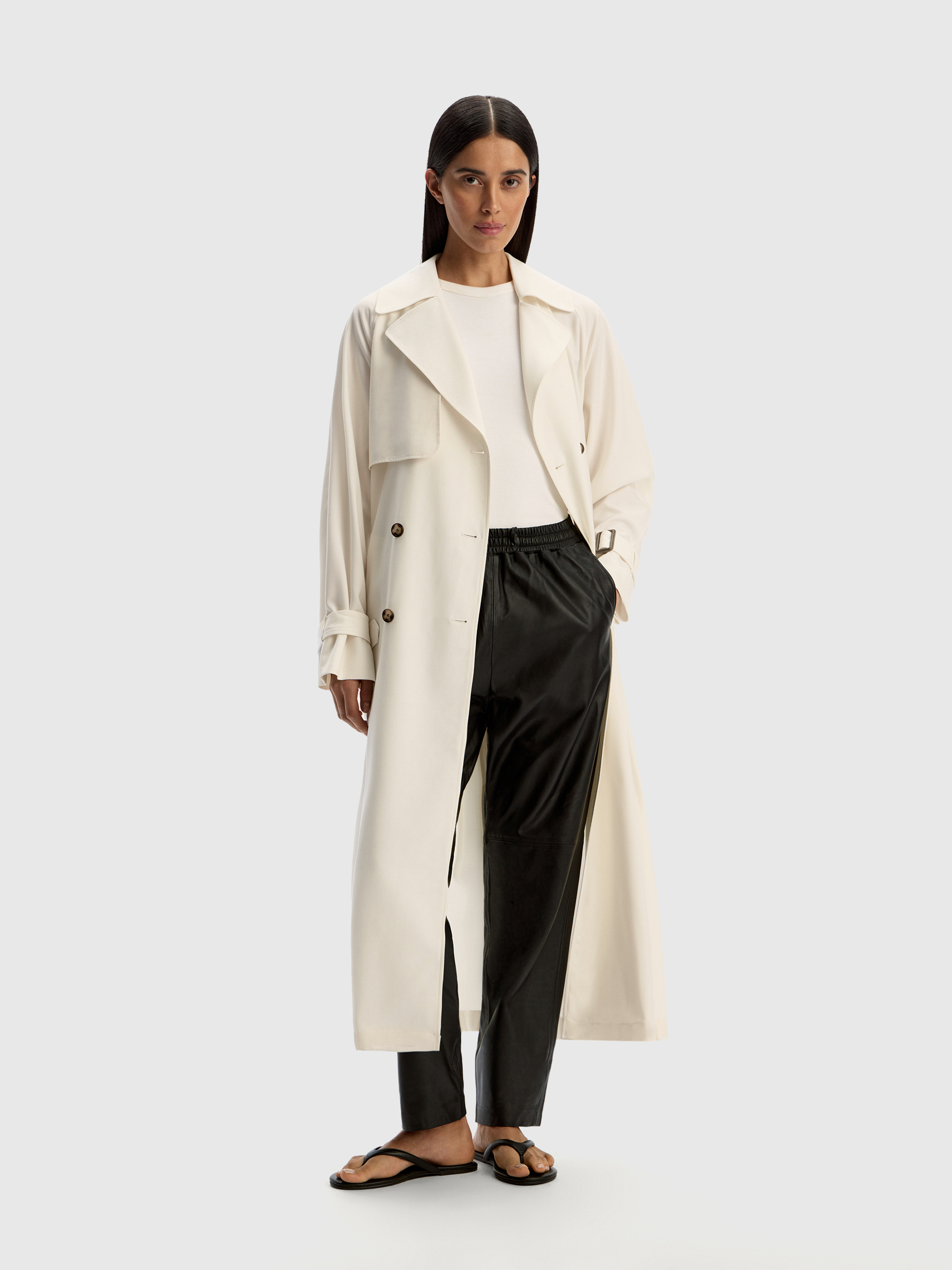 Брюки Gentle из кожи 12 STOREEZ 80000₽