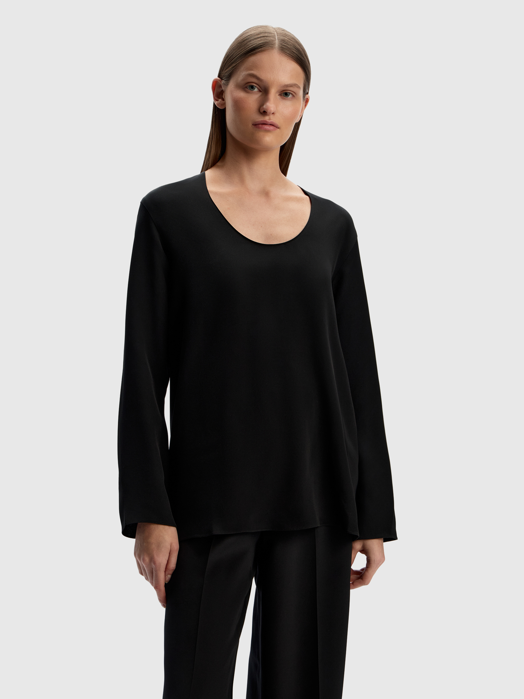 Блуза из шелка 12 STOREEZ 25000₽