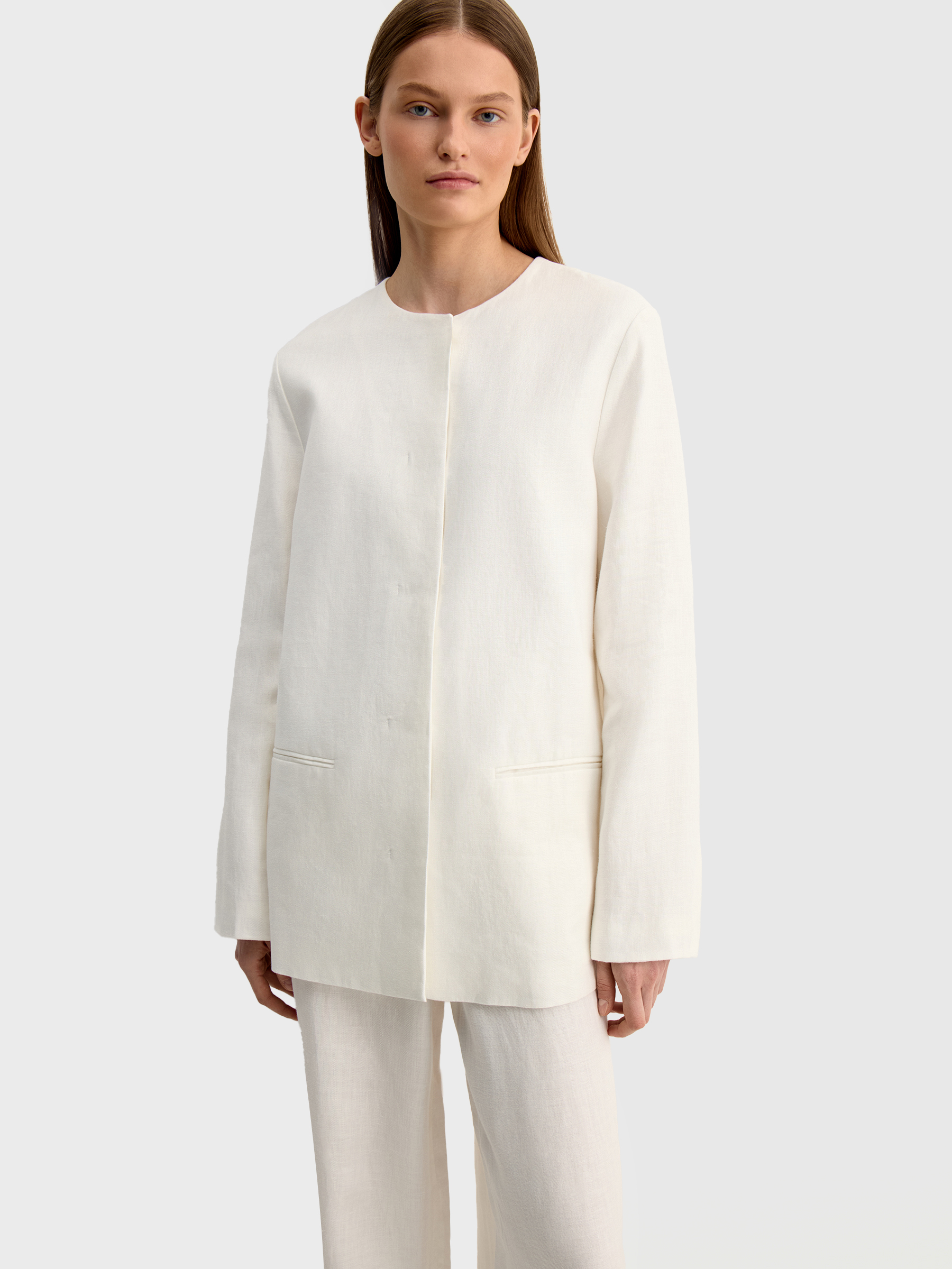 Жакет льняной 12 STOREEZ 24000₽