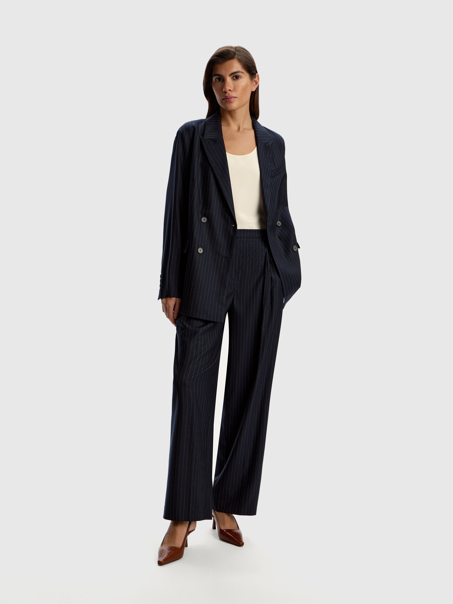 Брюки из шерсти 12 STOREEZ 29000₽