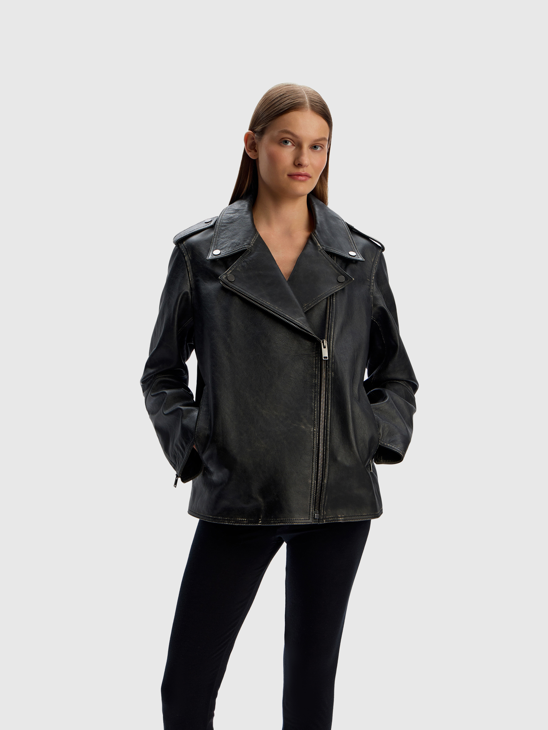 Куртка из кожи 12 STOREEZ 120000₽