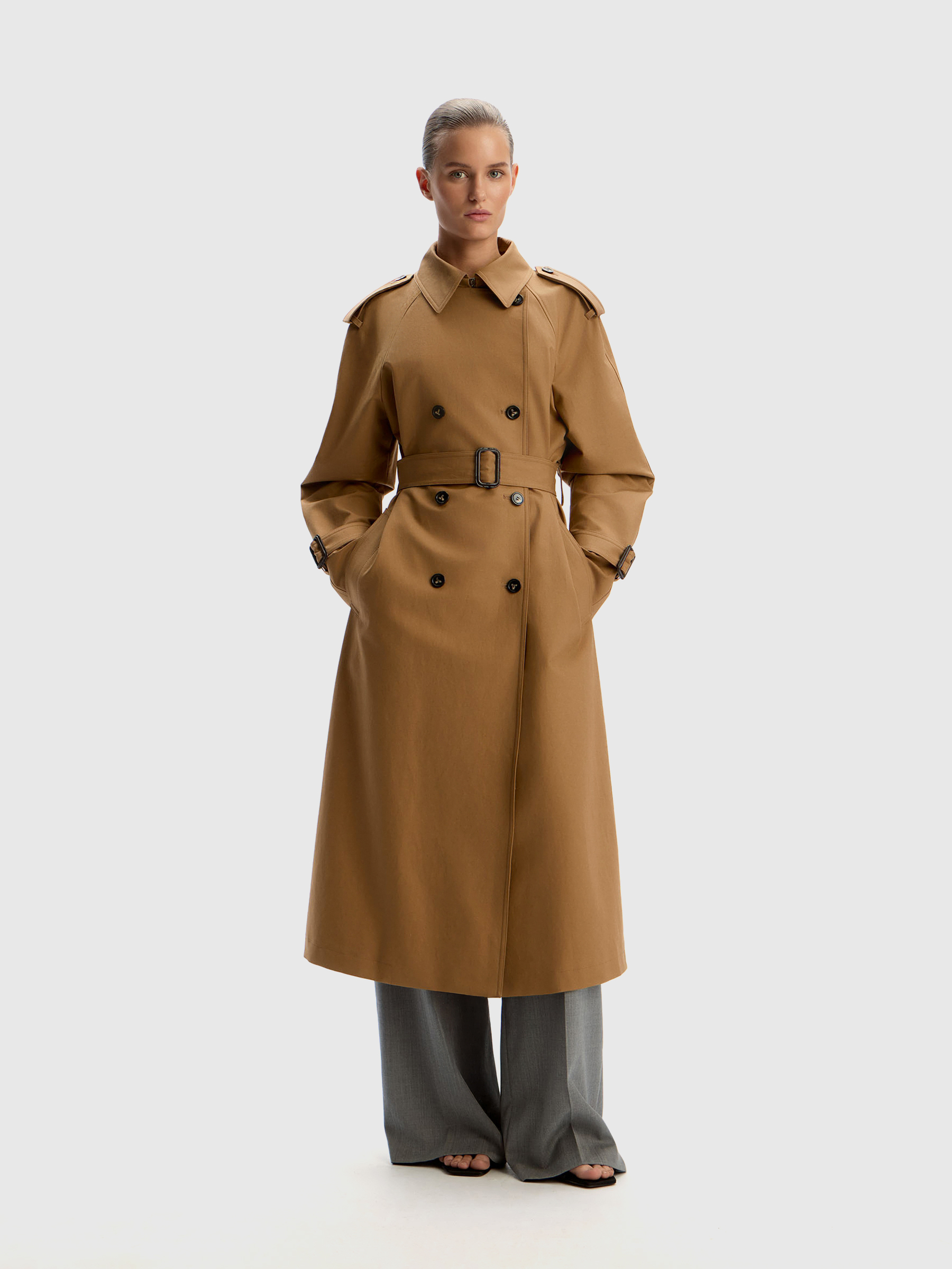 Тренч из итальянского хлопка 12 STOREEZ 59000₽