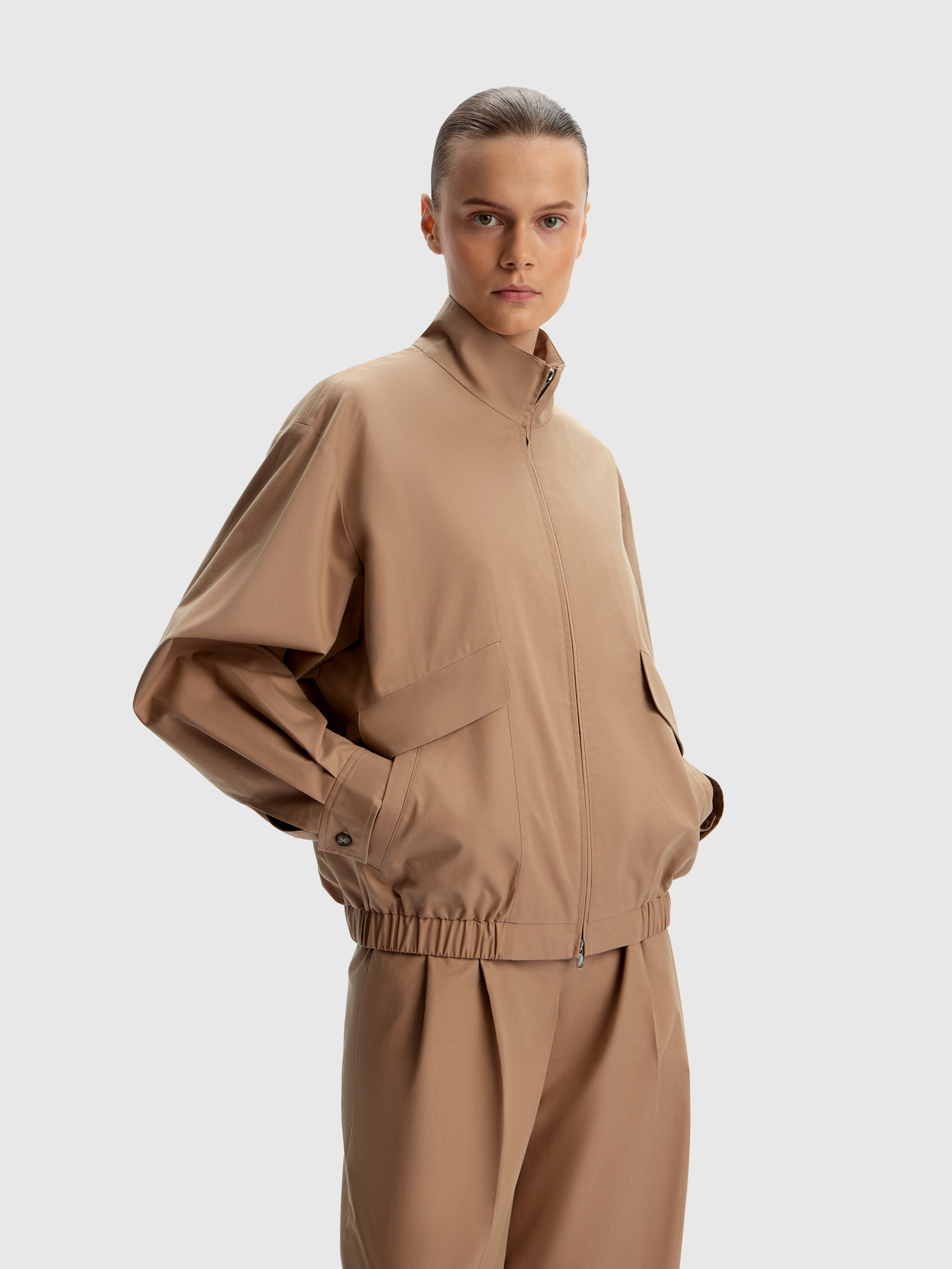 Бомбер из хлопка и лиоцелла 12 STOREEZ 21000₽