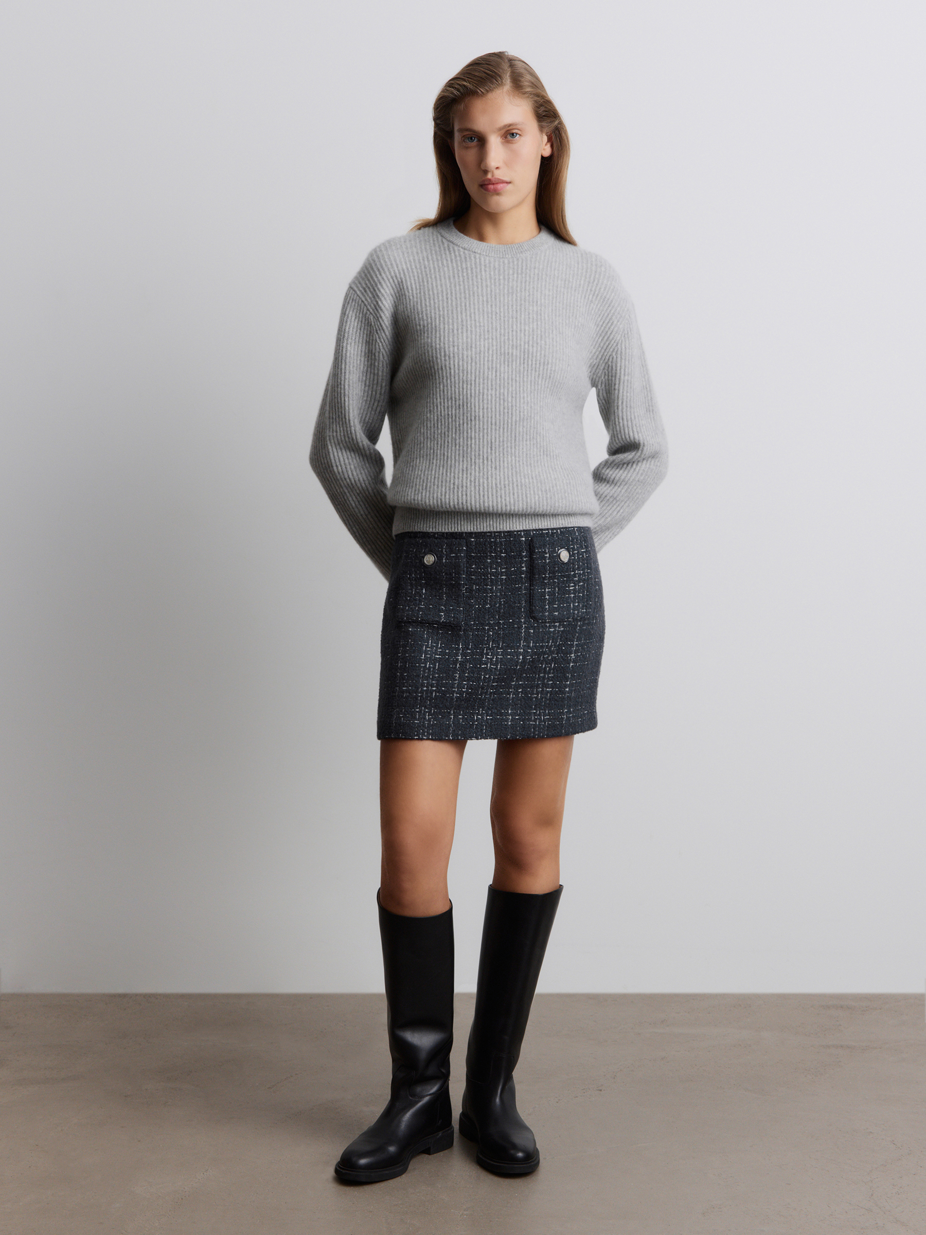 Юбка из твида 12 STOREEZ 18000₽