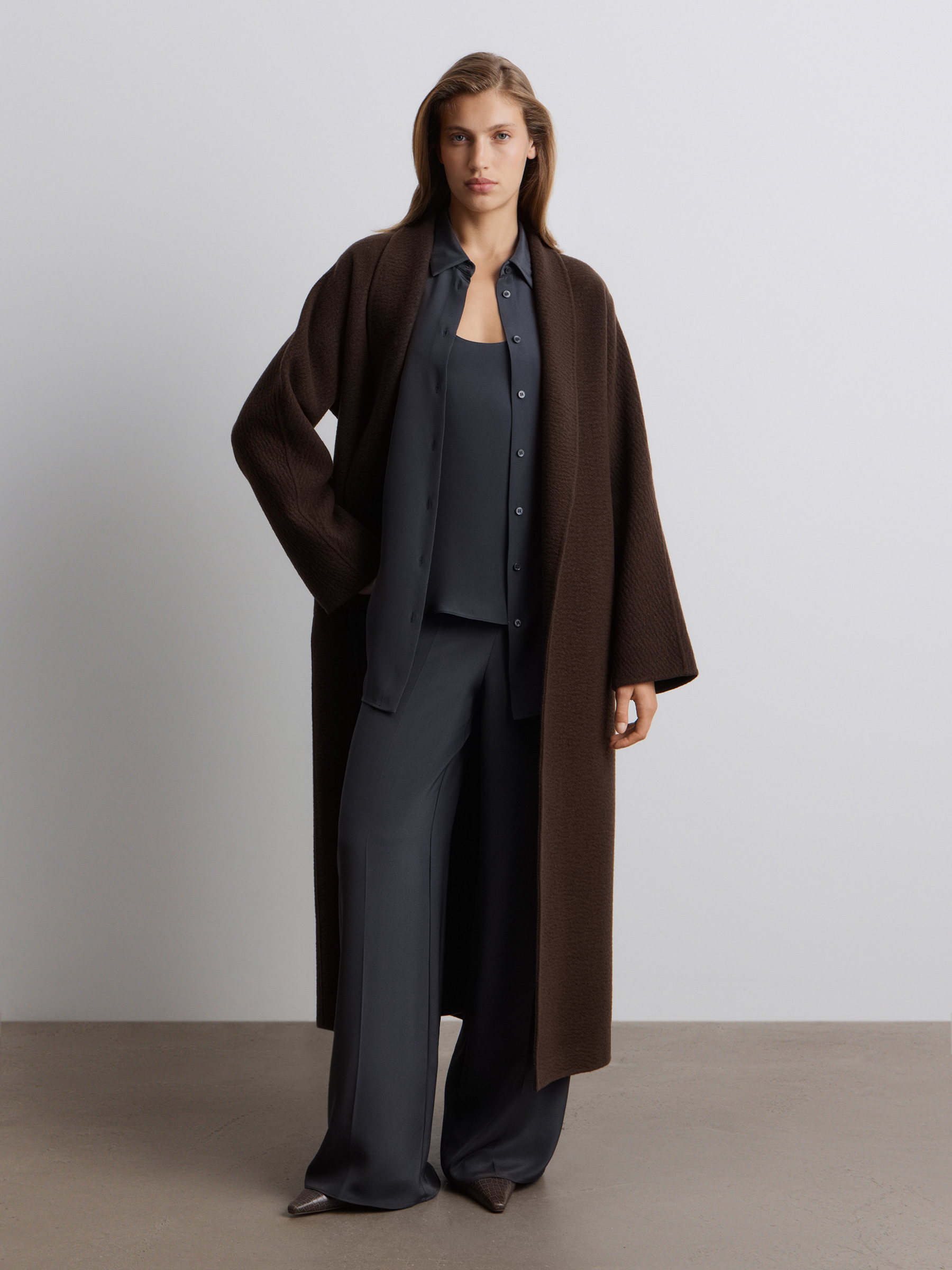 Брюки из шелка Mulberry 12 STOREEZ 32000₽