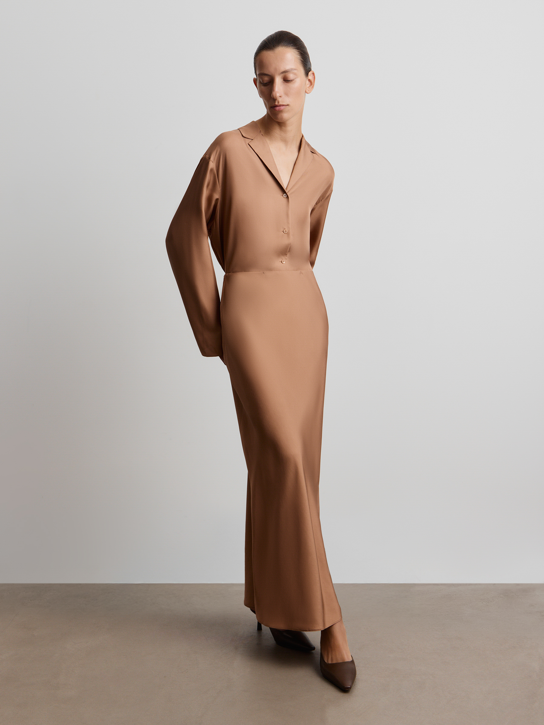 Юбка из матового шелка 12 STOREEZ 25000₽