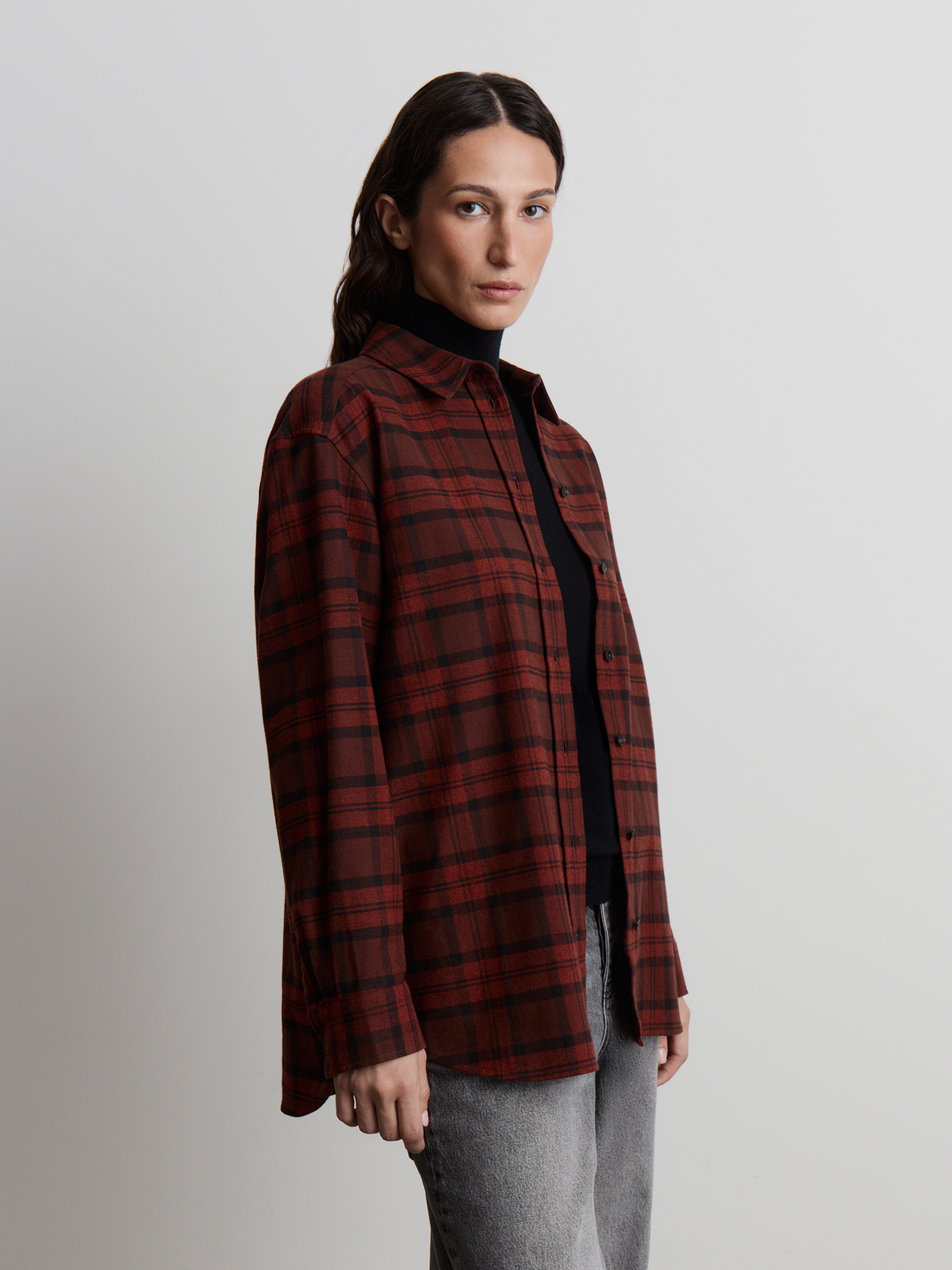 Рубашка из фланели 12 STOREEZ 16000₽