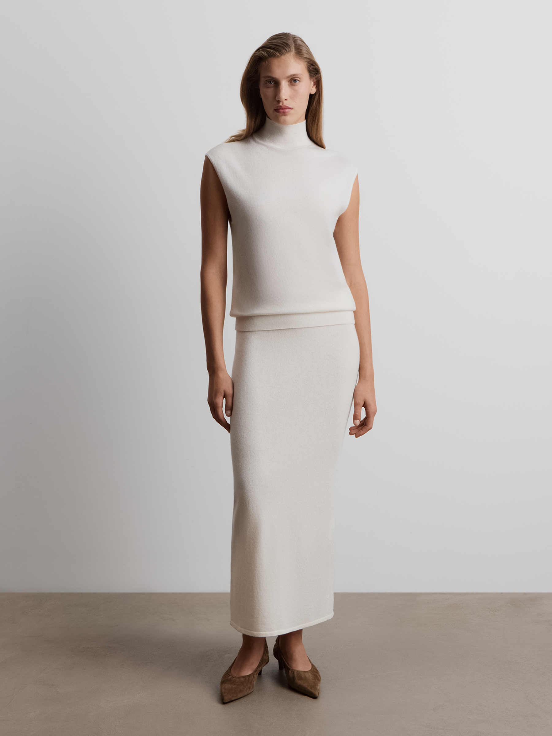 Юбка из шерсти и кашемира 12 STOREEZ 19000₽